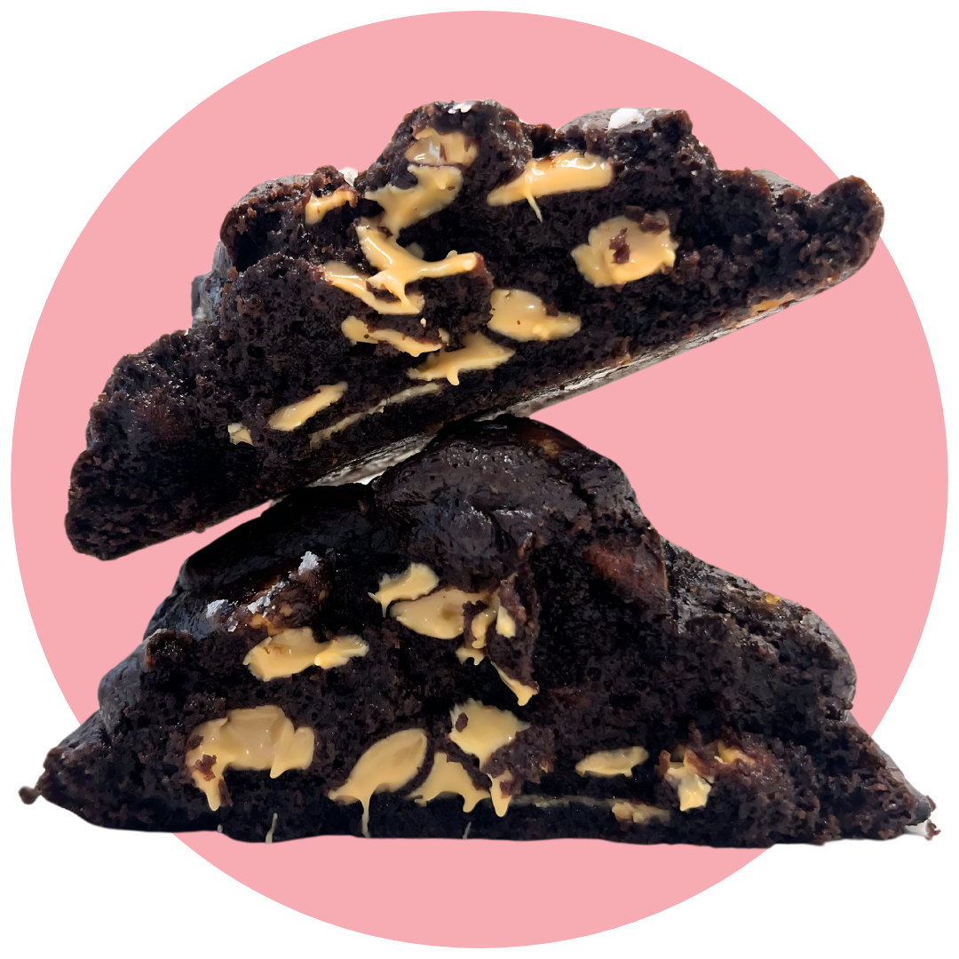 double chocolate caramel chip