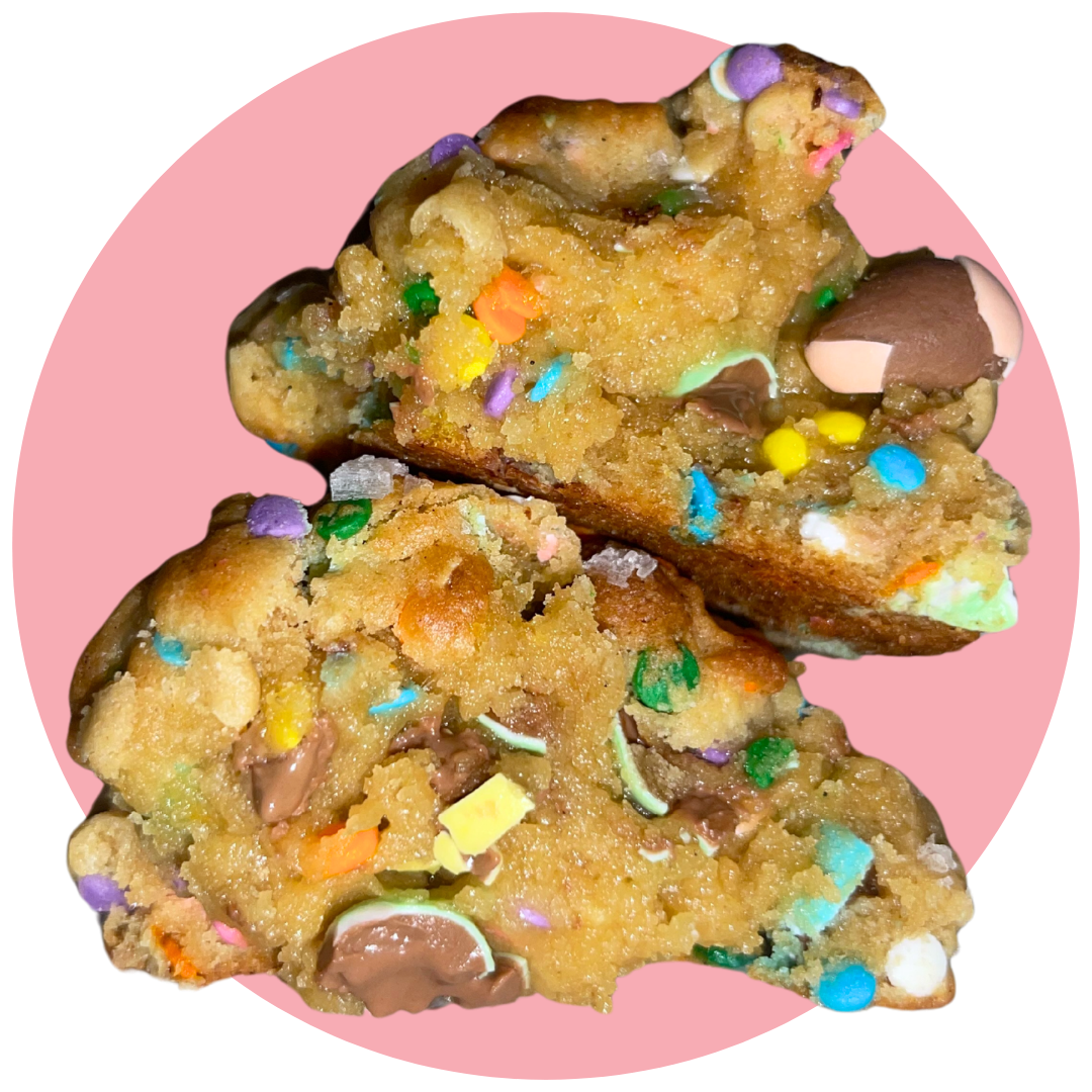 mini egg cookie